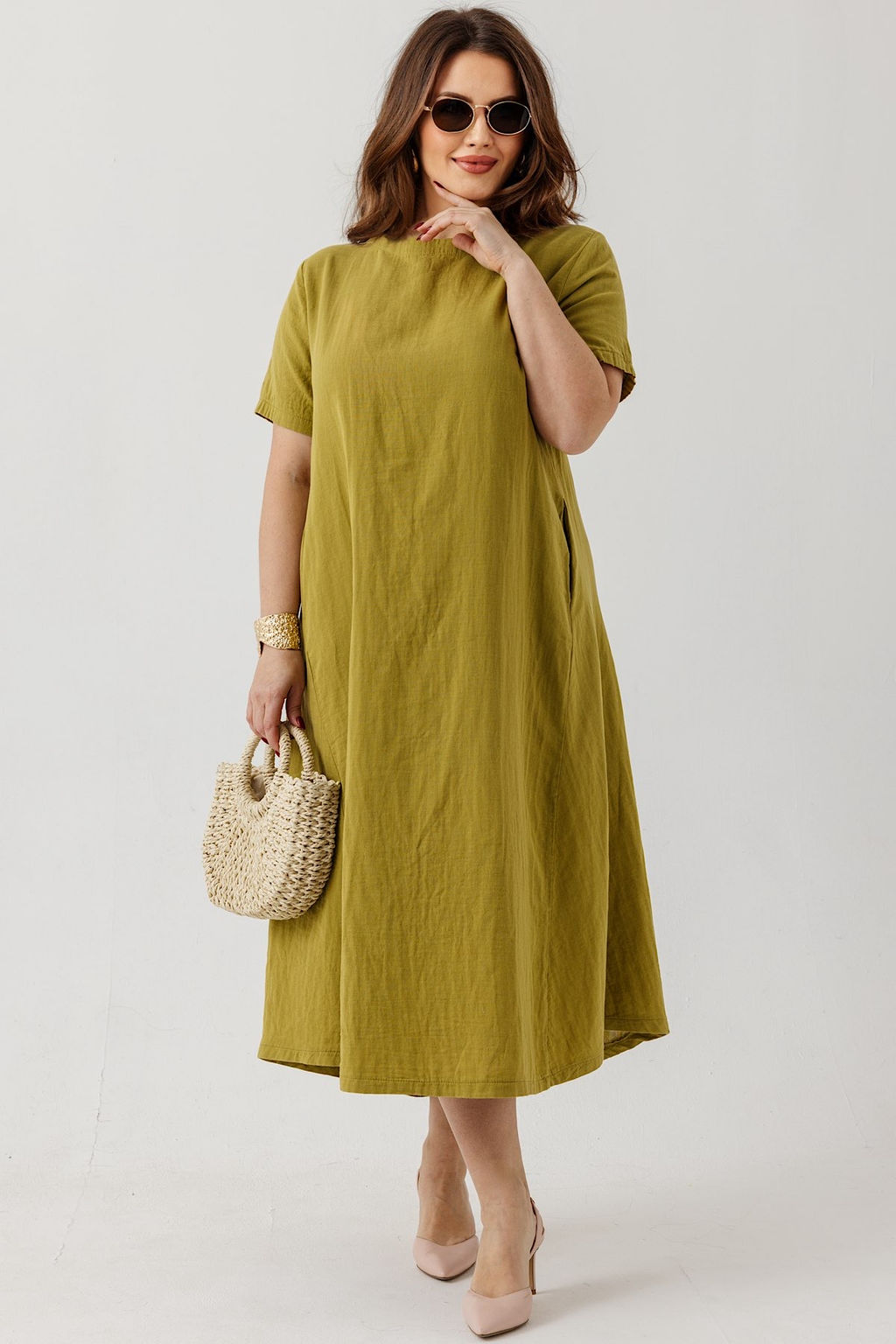 Платье 8808М/02/Салатовый