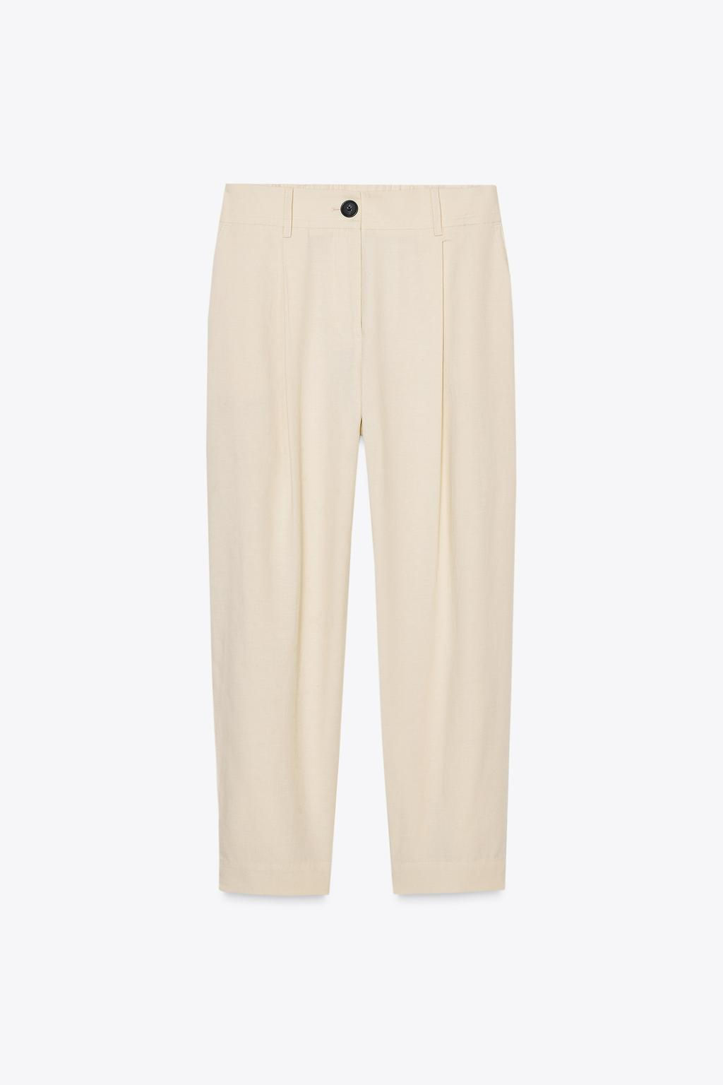 DARTED TROUSERS WITH ELASTIC WAIST - Zara фото 11