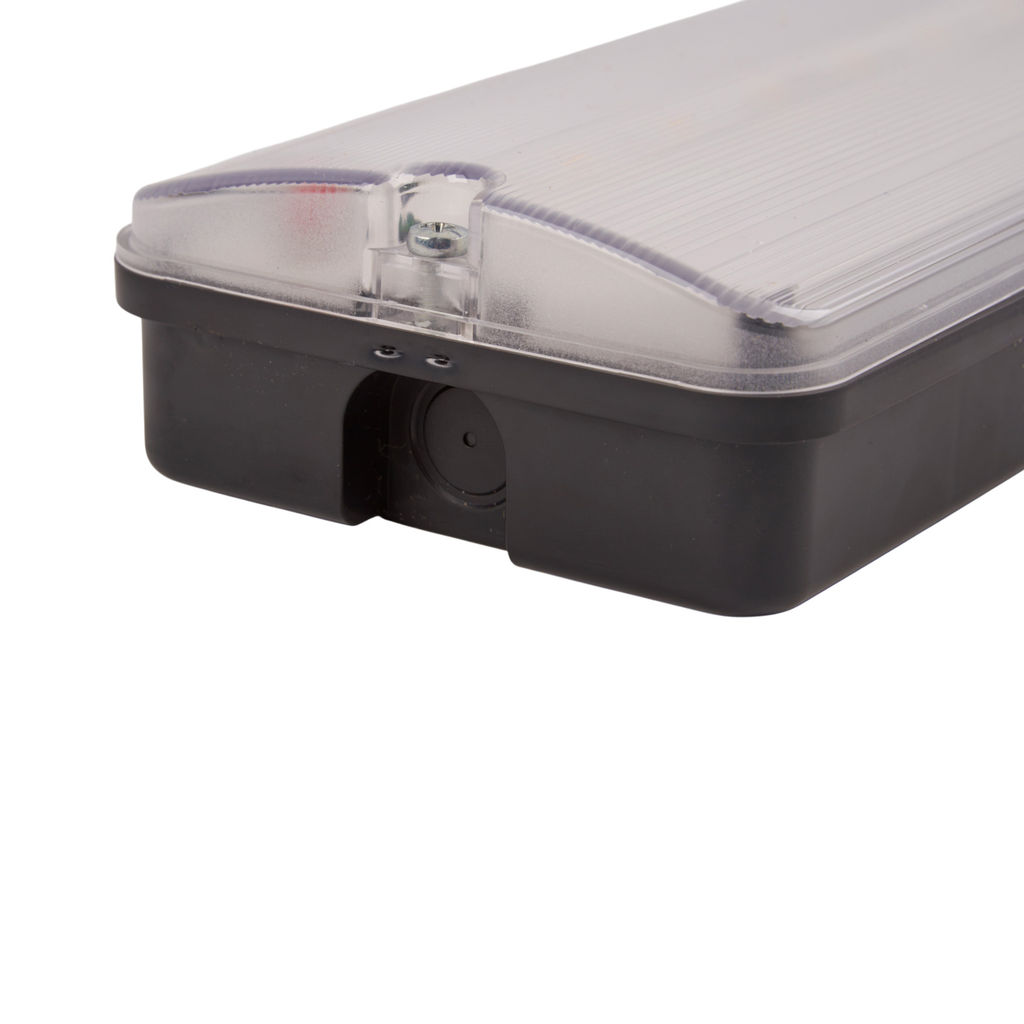 ULW-K25A 6W/4000K IP65 BLACK Светильник светодиодный влагозащищенный. Белый свет (4000K). 660Лм. Размер 220*105*50мм. Корпус чёрный. ТМ Uniel