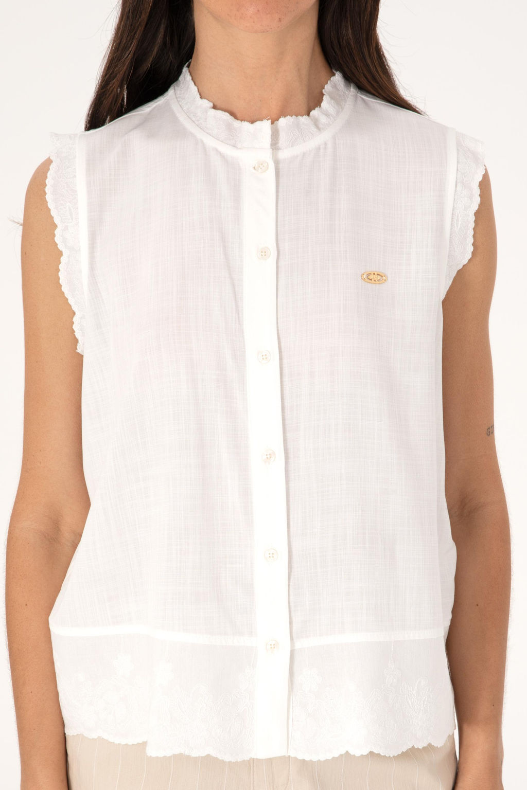 Kad_n Beyaz K_sa Kollu G_mlek Sepette S_rpriz _ndirim - U.s. polo assn фото 6