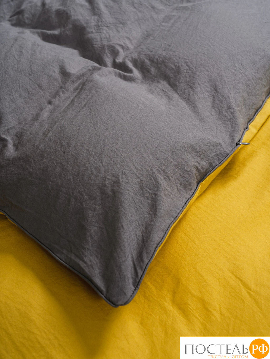 КПБ SleepiX ЮКО горчич/сер - Sleep ix фото 8