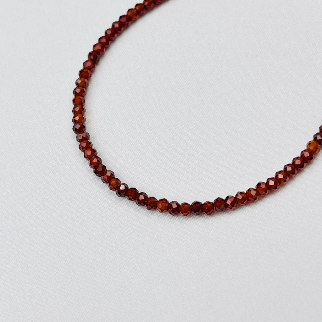 Браслет из Граната Спессартин - Радуга самоцветов фото 3