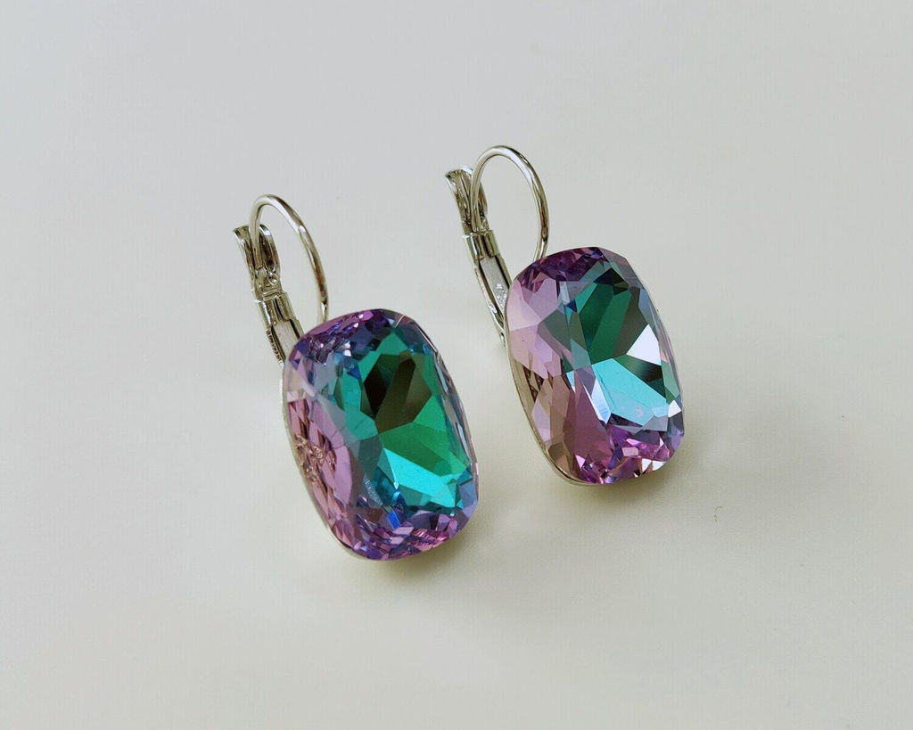 Серьги с чешскими кристаллами - Vel vett фото 3