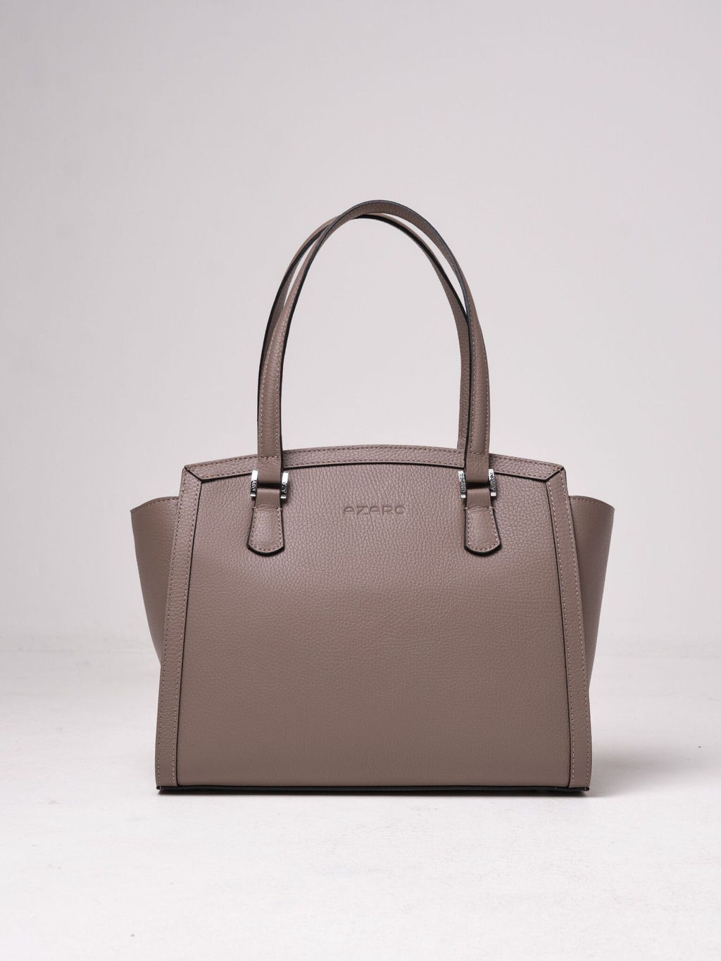 Сумка кожаная Azaro 30690 тауп