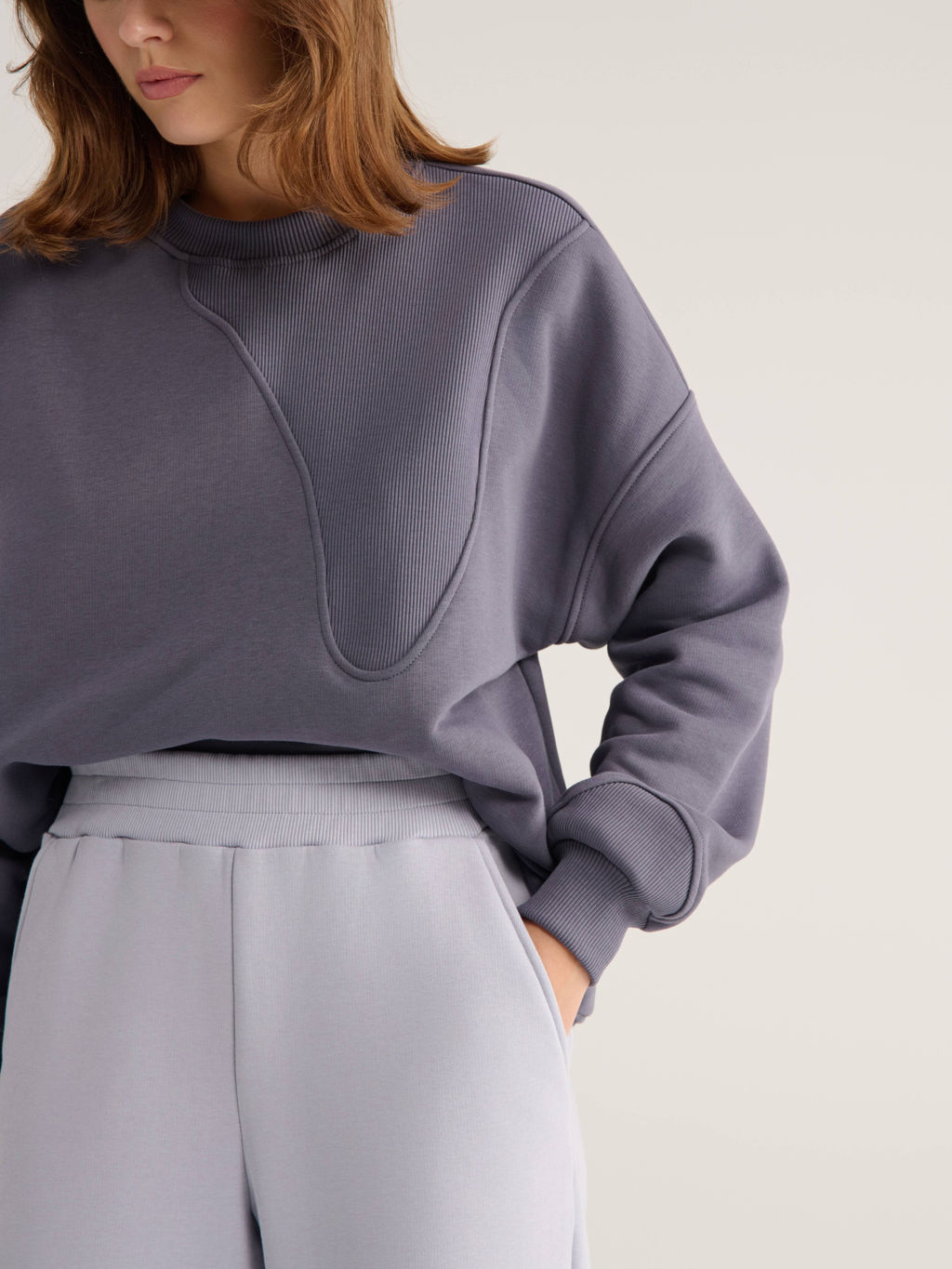 CONTE LBK 2841 Брюки женские pearl blue - Conte elegant фото 3