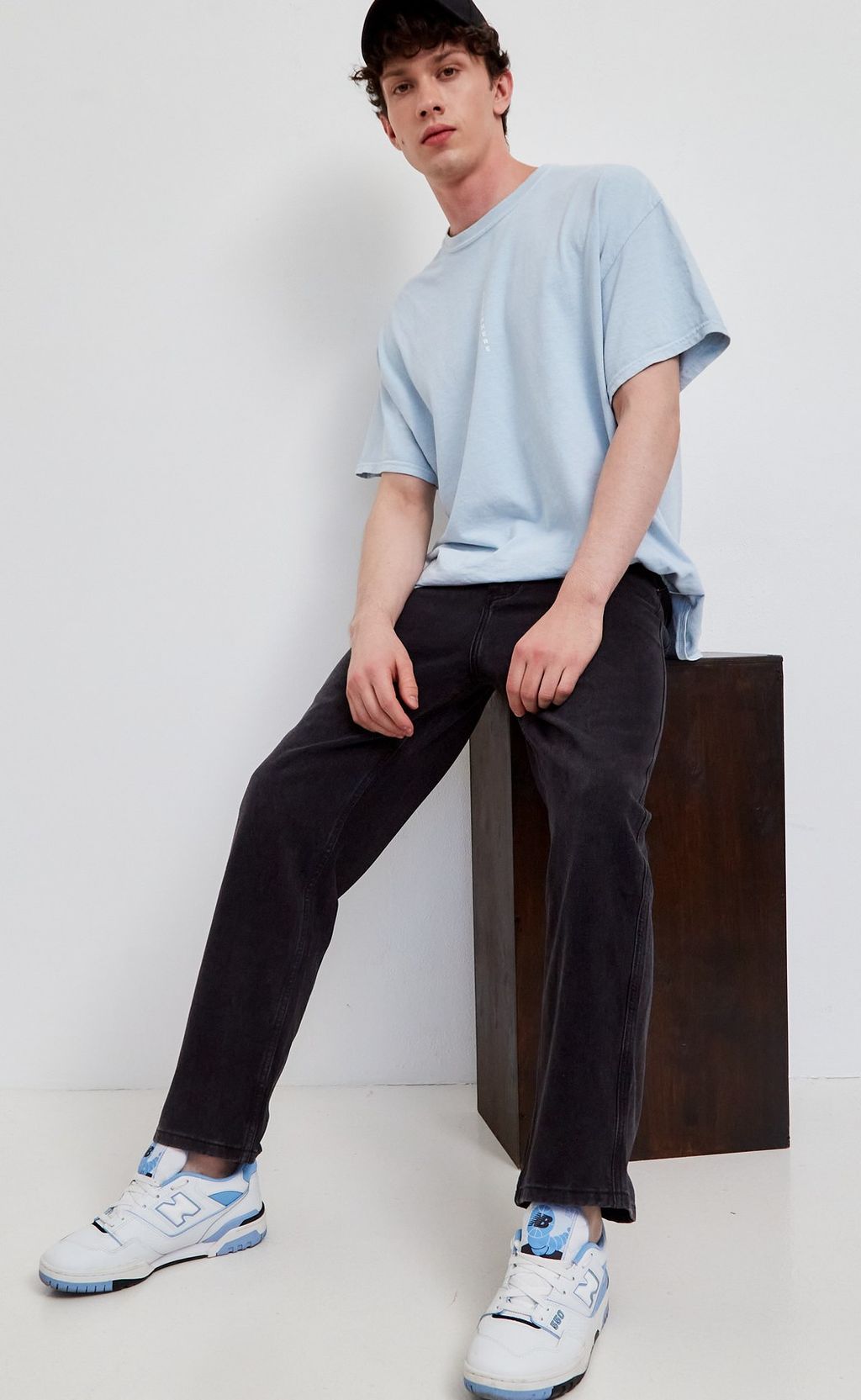 Джинсы муж. AF-01 l.black - Fine joyce фото 7