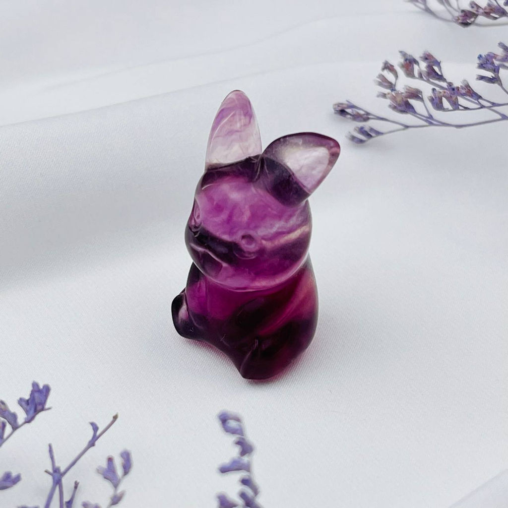 Фигурка резная "Пикачу" из Флюорита