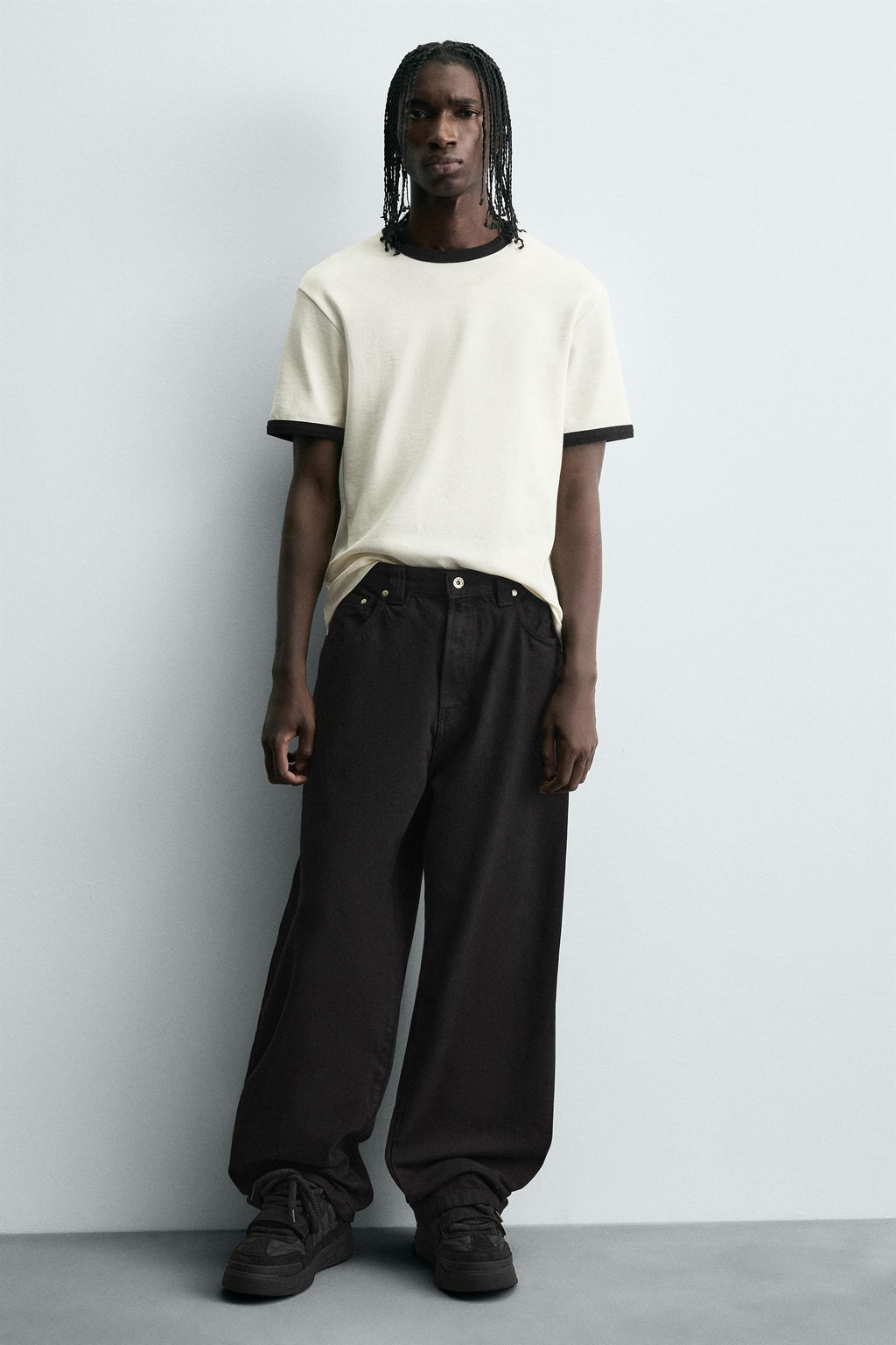 MONOCHROME CHUNKY TRAINERS - Zara фото 2