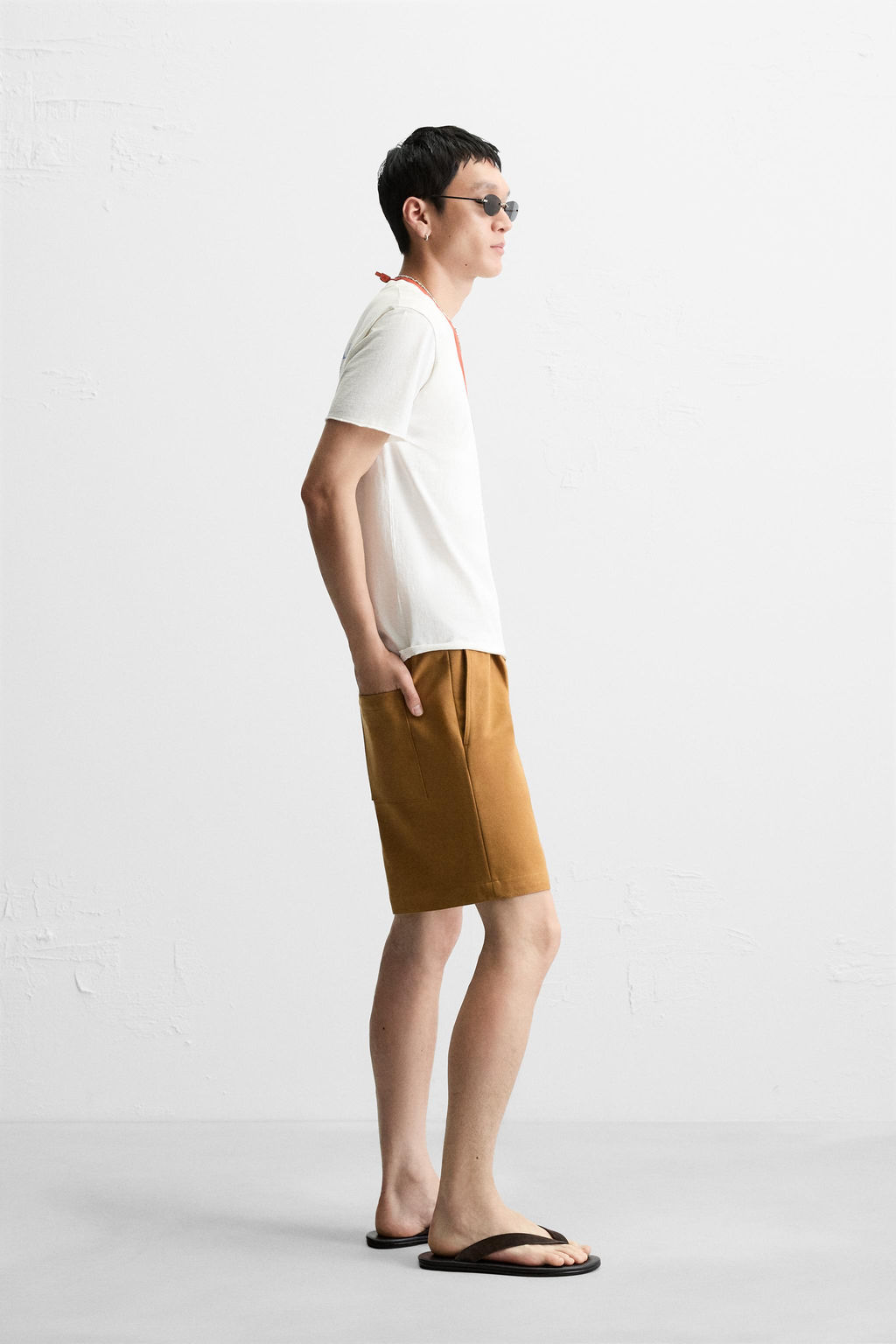 WASHED PRINT SLOGAN T-SHIRT - Zara фото 4