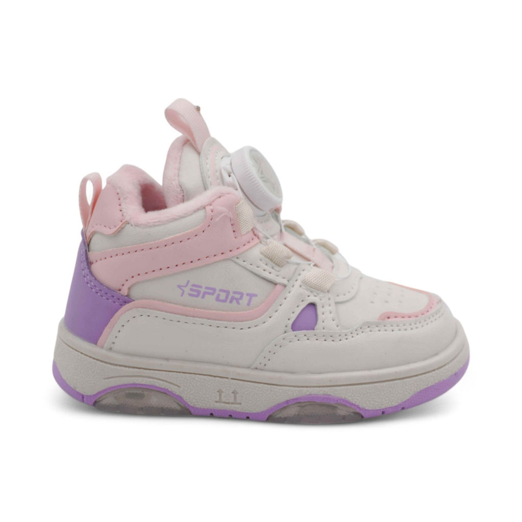 Кроссовки с LED подсветкой С7776-20 бежевый - Sport фото 2