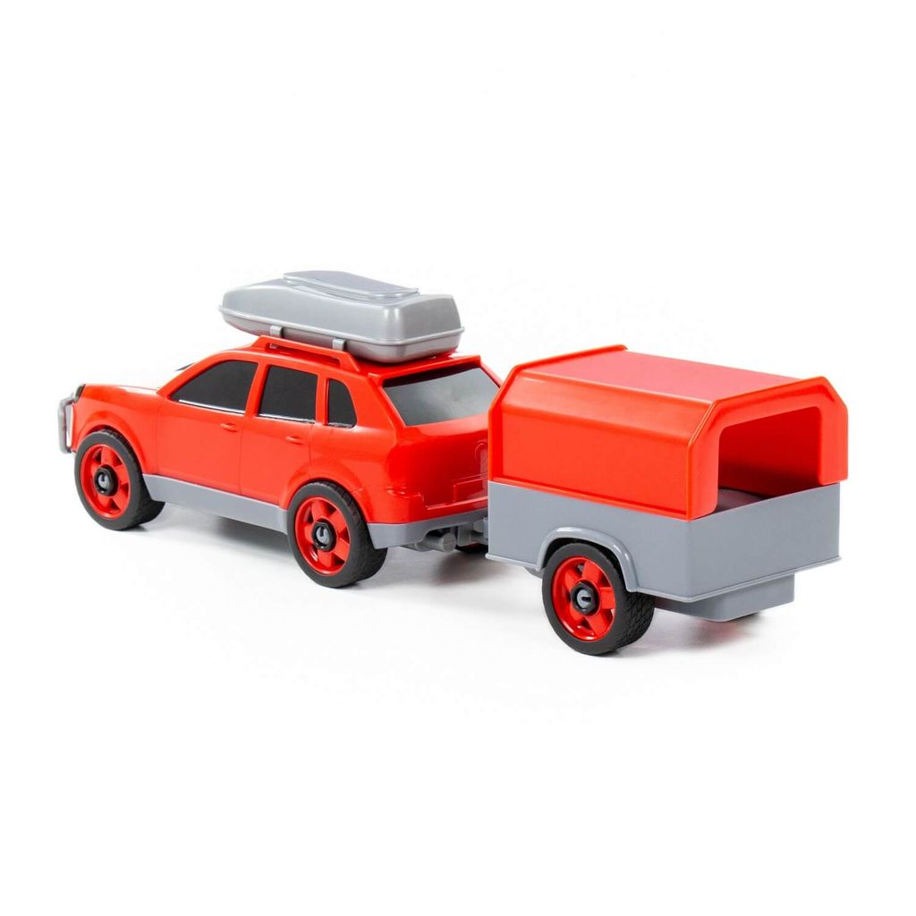 Автомобиль легковой с прицепом (в сеточке) - Полесье фото 2