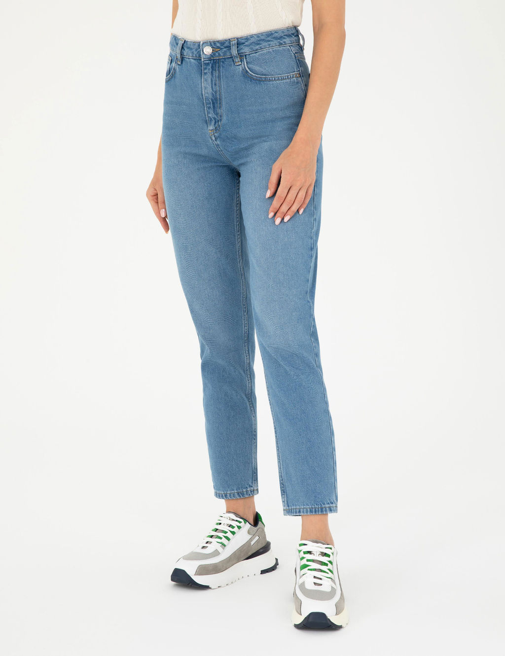 A__k Mavi Mom Fit Jean Pantolon