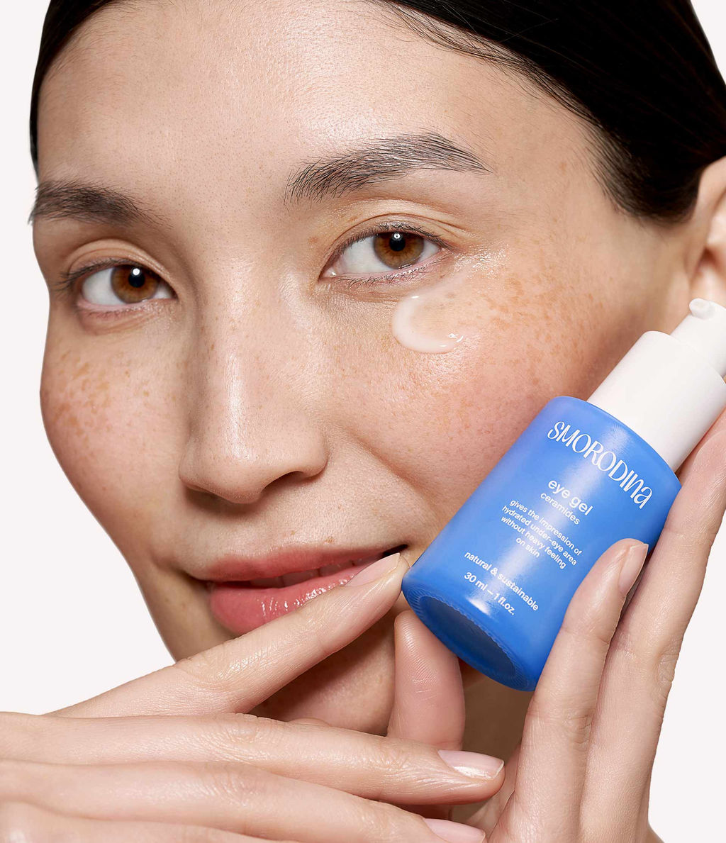 Увлажняющий гель для кожи вокруг глаз с церамидами и гиалуроновой кислотой