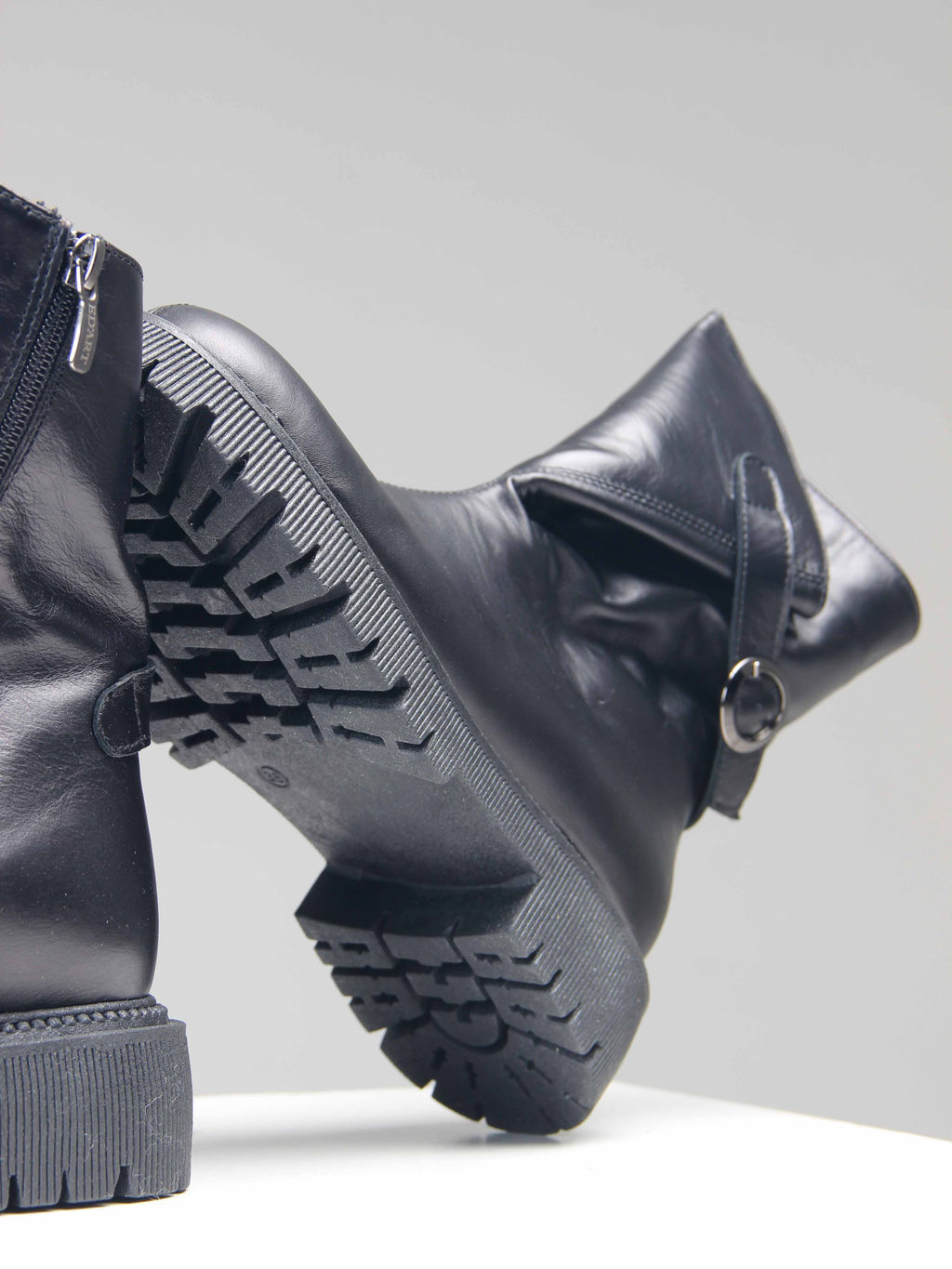 Полусапоги 231.taskanabl.Black/Байка