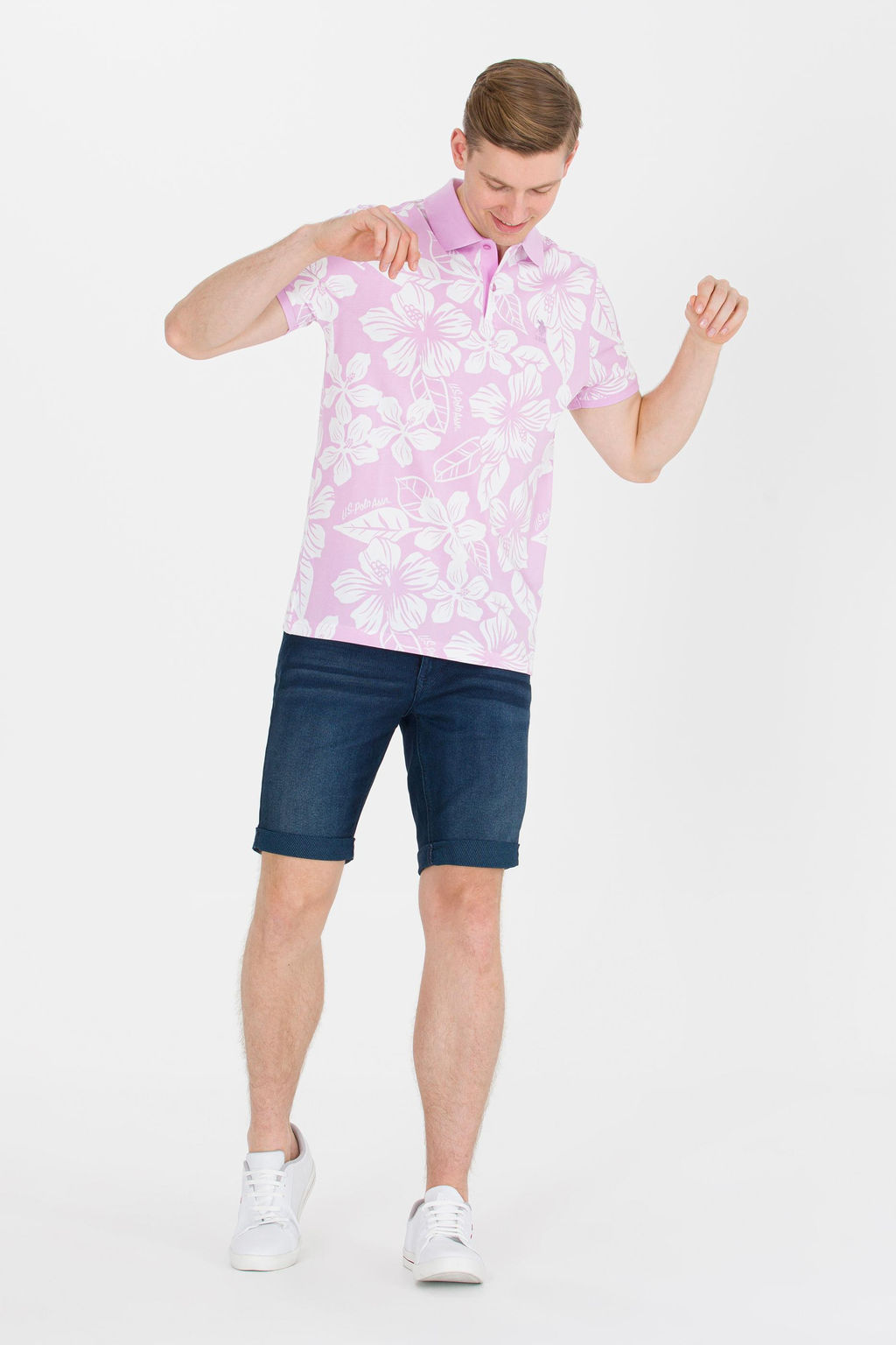 U. S. Polo Assn Мужская футболка-поло Magnolia - U.s. polo assn фото 4