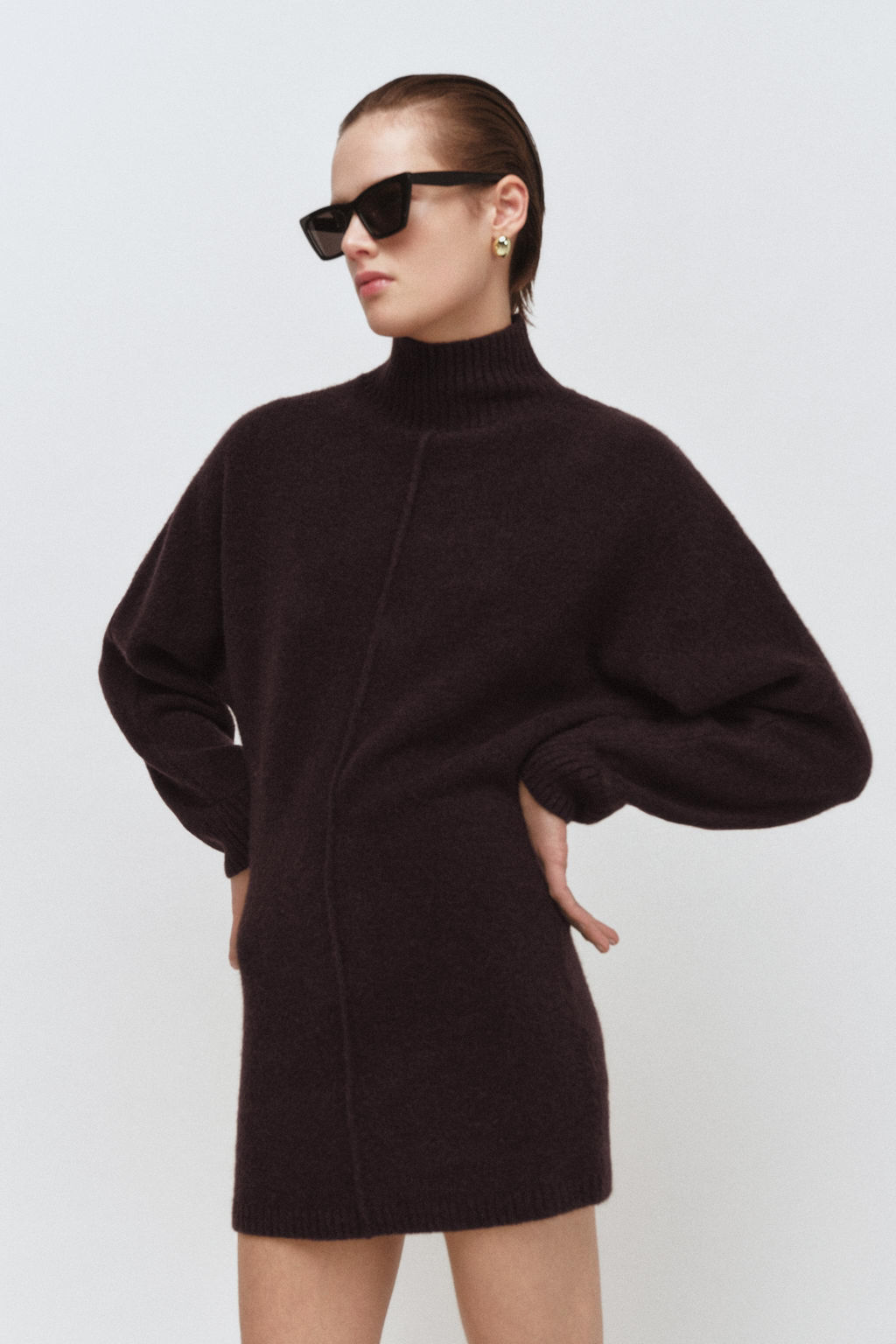 SOFT KNIT SHORT DRESS - Zara фото 10
