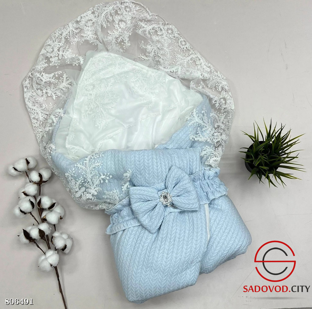 Вязанный конверт на меху, зима-весна - Bruno фото 7