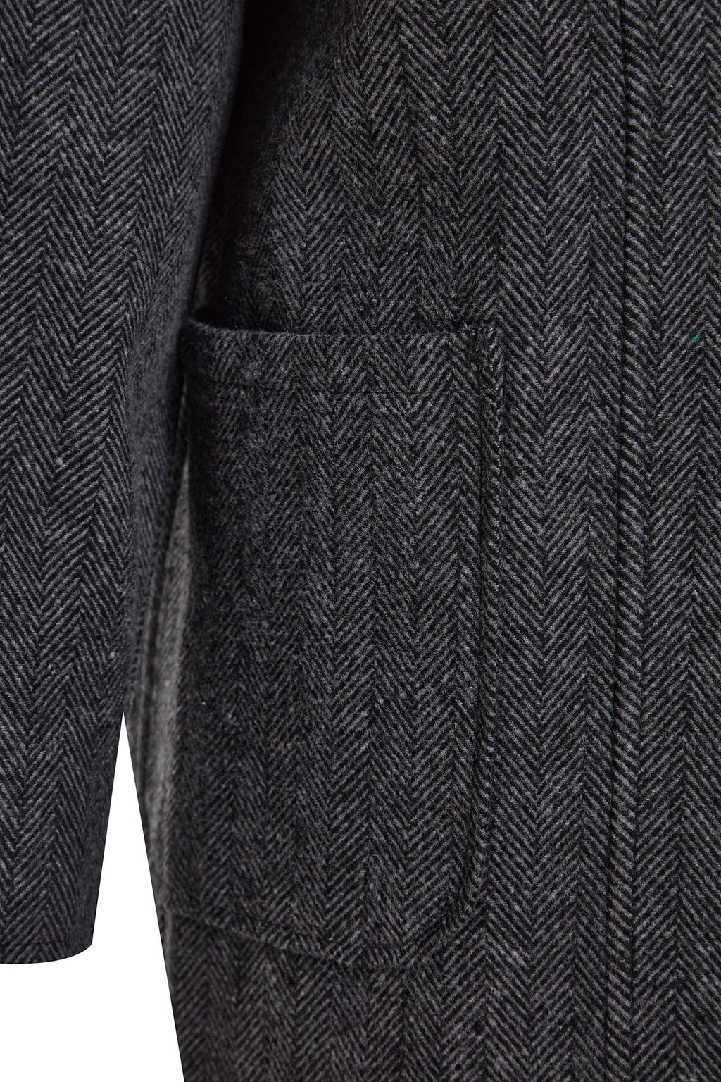 Trendyolmilla Gri Oversize Kaban TWOAW24KB00165 фото 12