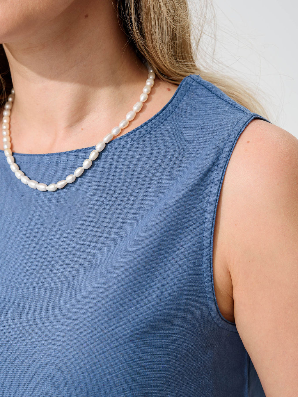 Платье "Колокольчик" хлопок со льном