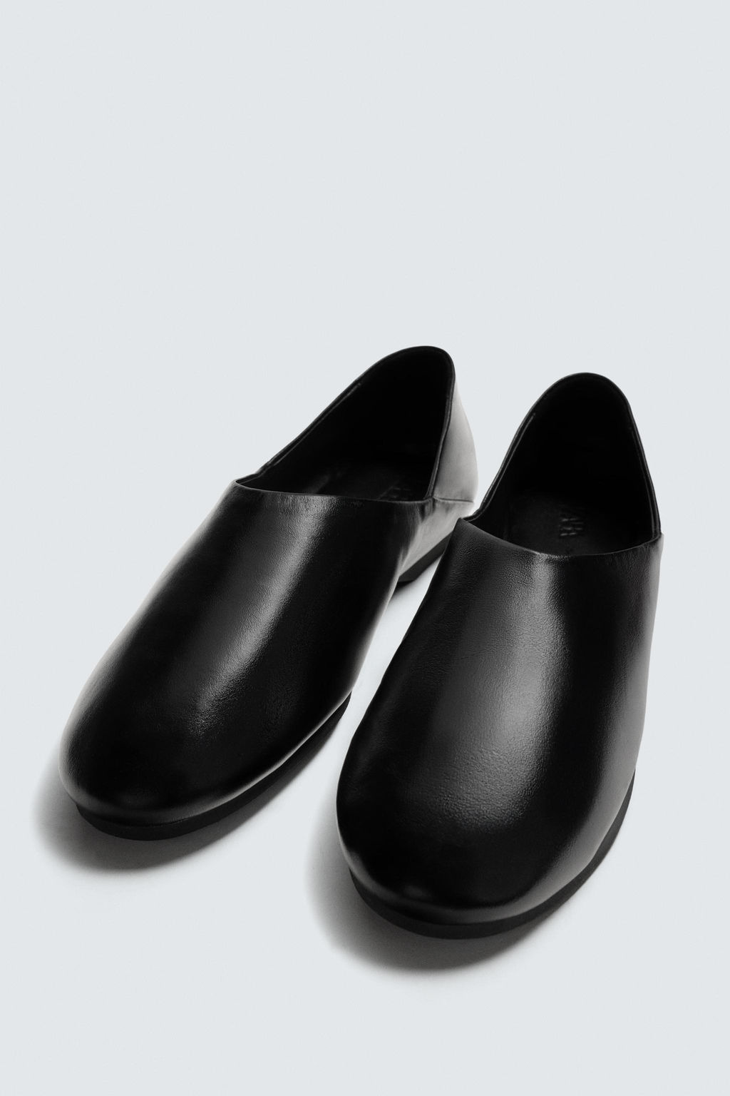 LEATHER SHOES VIBRAM® SOLE AARON LEVINE X ZARA