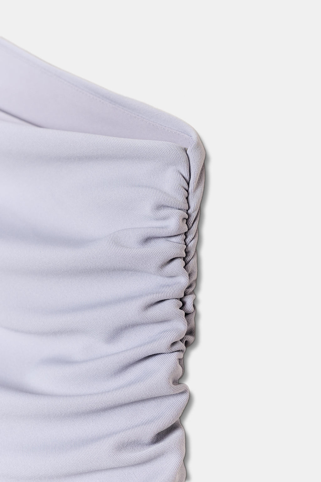 BODY DRAPEADO ASIM?TRICO / Gris perla
