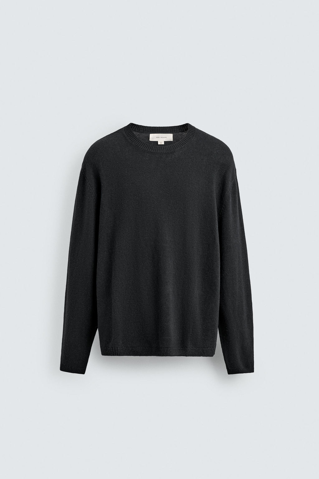 JERSEY REGULAR FIT ALGOD?N - LINO / Marino oscuro - Zara фото 7