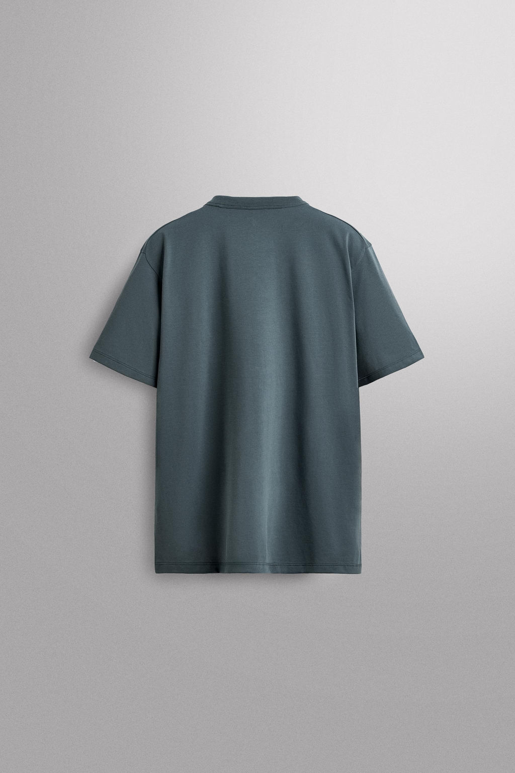 CAMISETA  ENTRENAMIENTO CONFORT / Azul / Acero