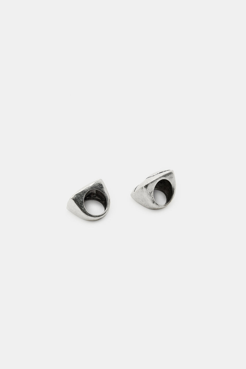 2-PACK OF RECTANGULAR MAXI RINGS - Zara фото 5