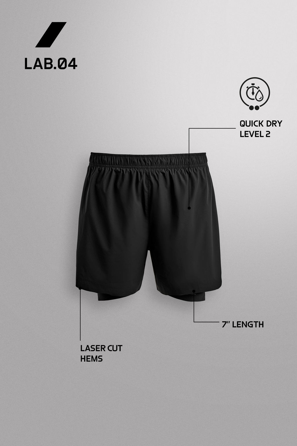 PANTALONES CORTOS RUNNING 2 EN 1 / Verde gris - Zara фото 5