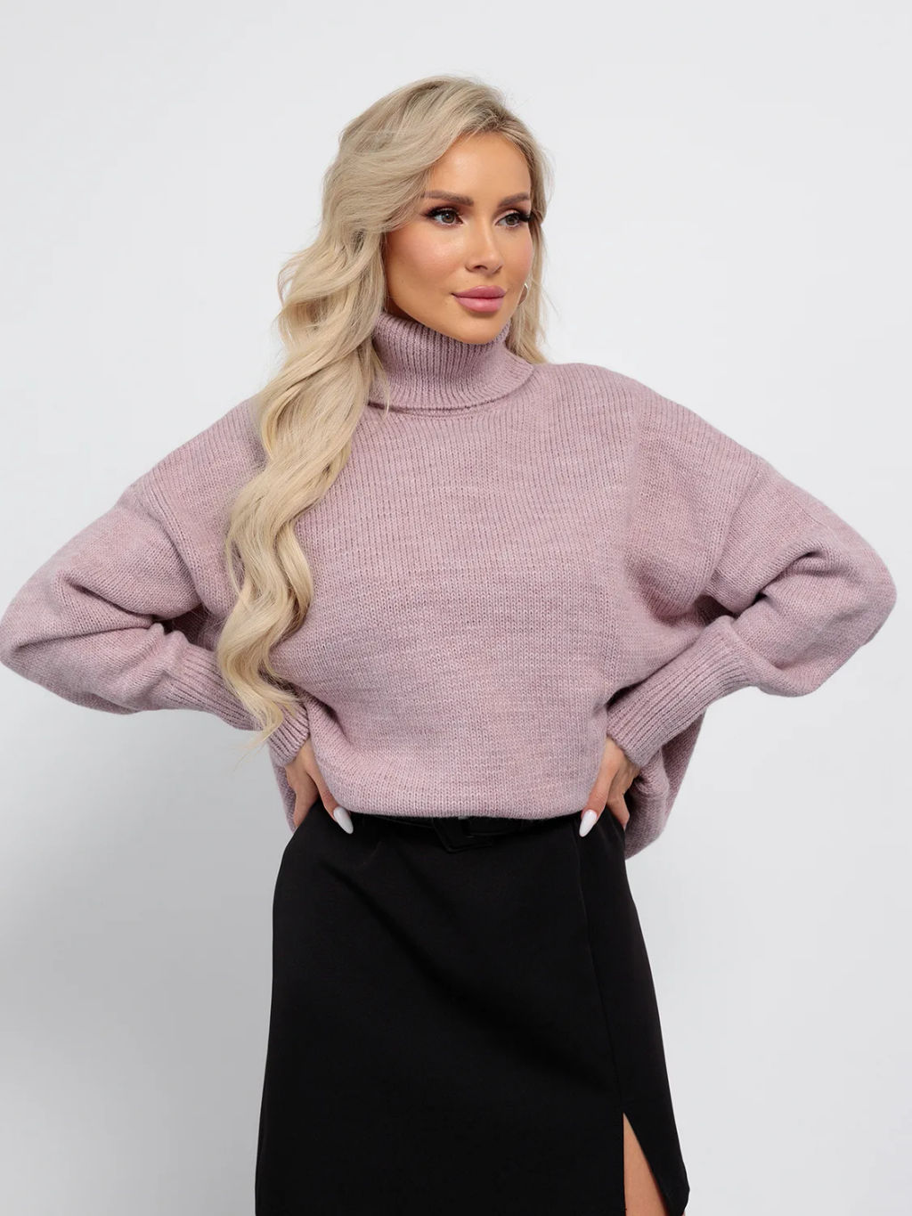 JETTY Джемпер вязаный свитер с горлом  фото 28