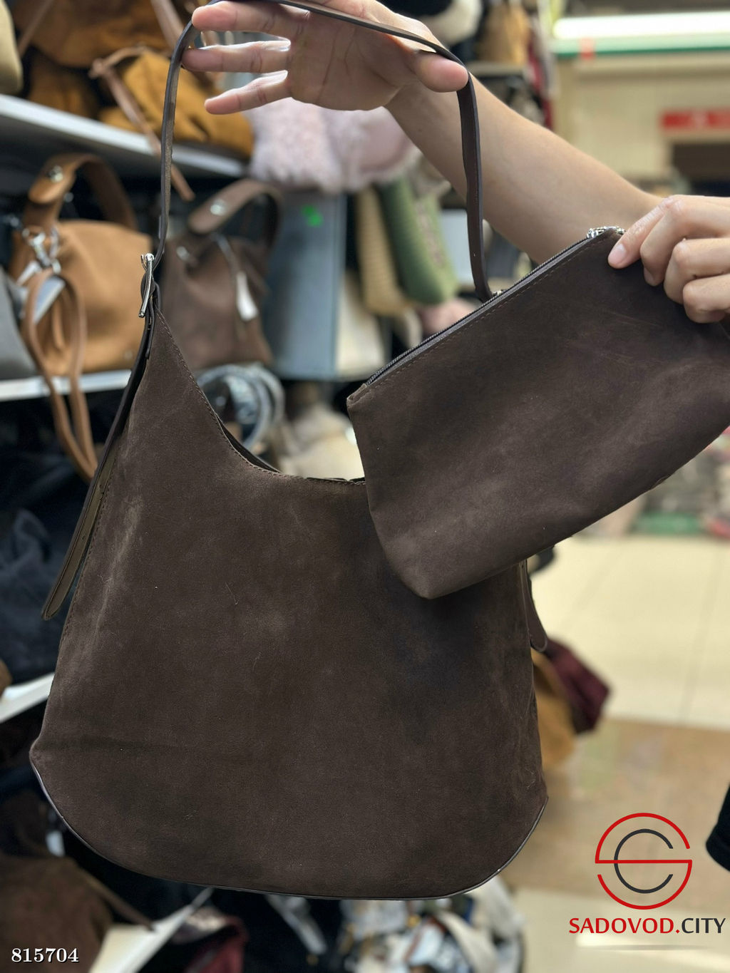 Сумка женская из замши - Bruno фото 7