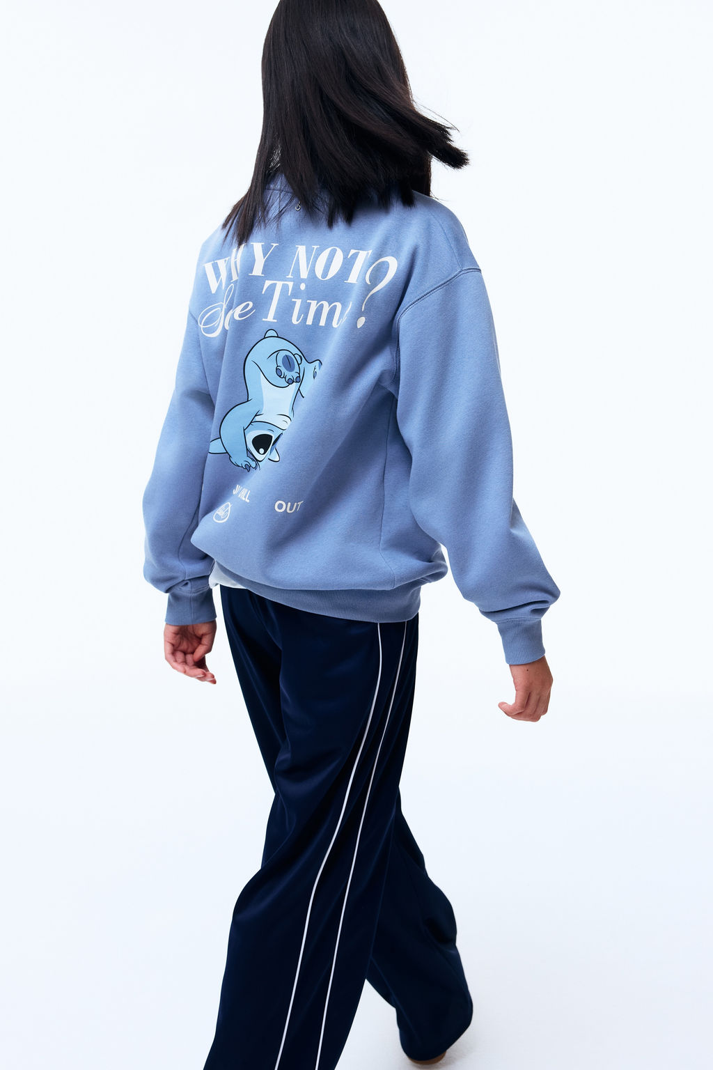 Sudadera oversize con motivo estampado - H&m фото 21