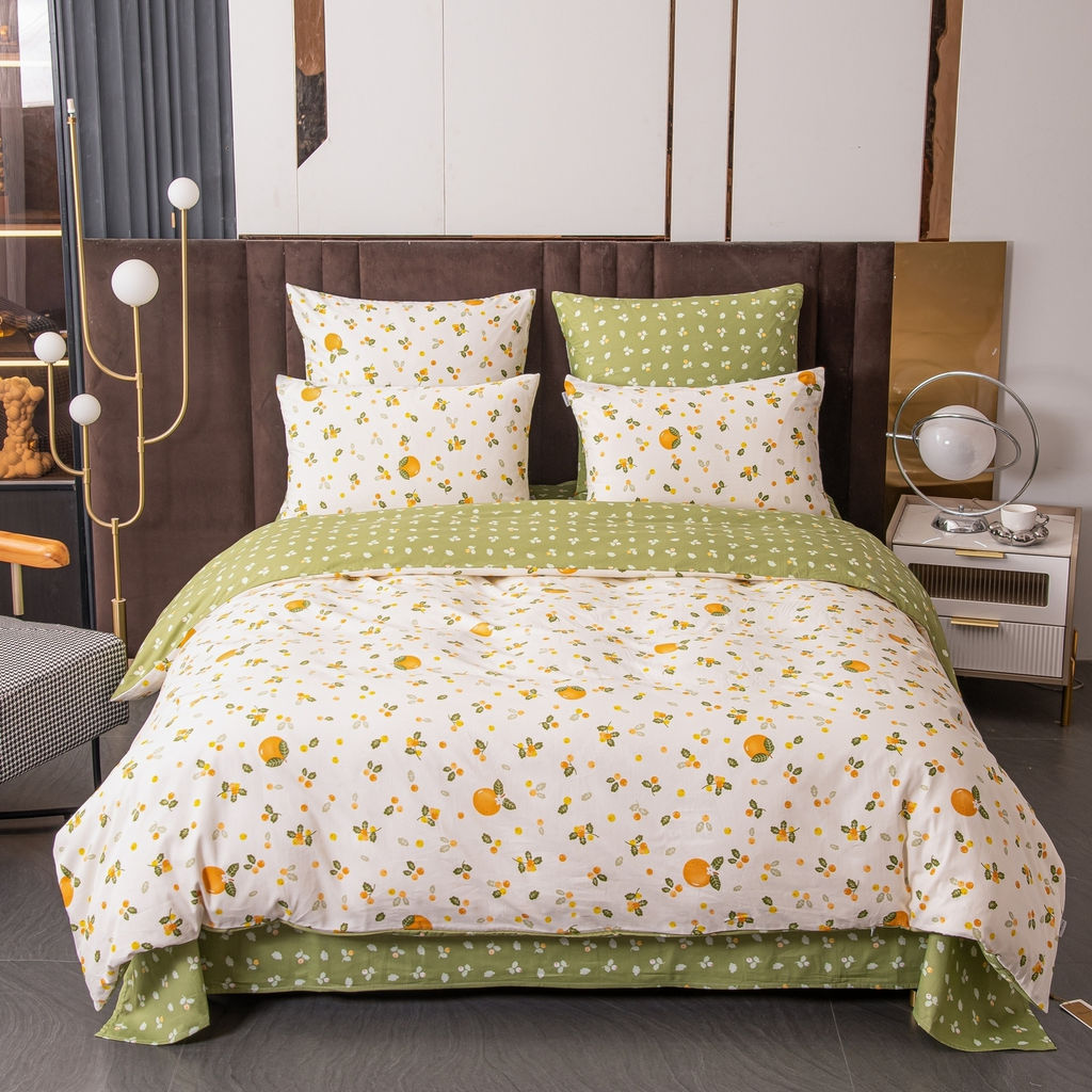 Комплект постельного белья Сатин 100% хлопок C638 2 спальный/70-70 2 шт;50-70 2 шт - Ситрейд фото 2