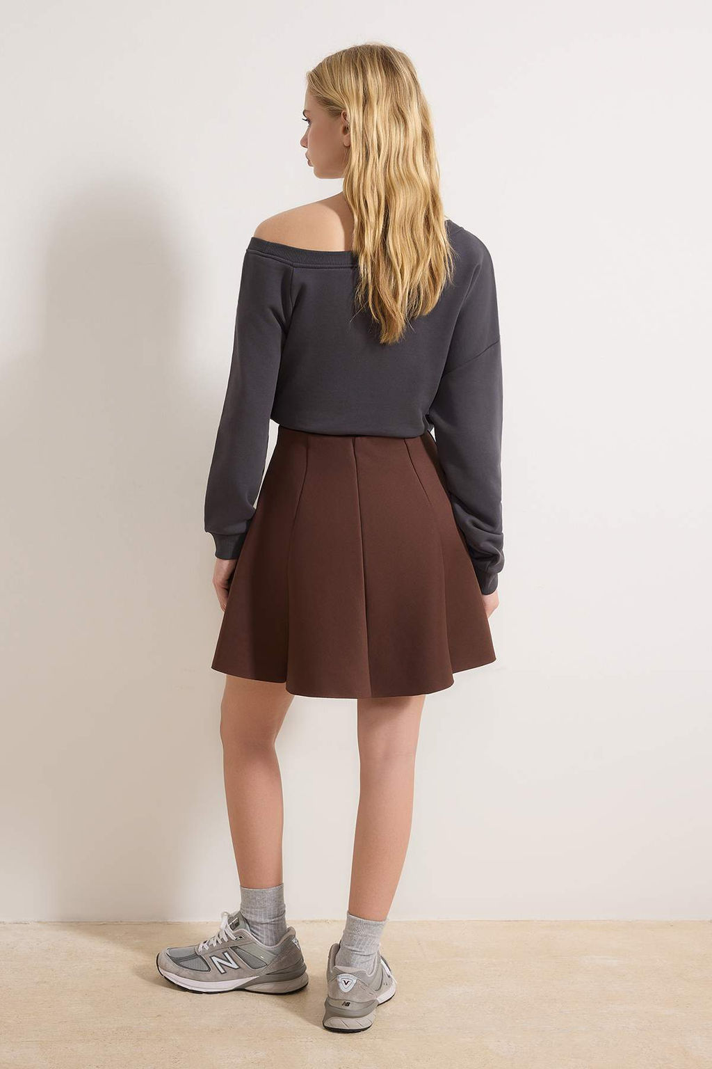 Koyu Kahverengi Etek TWOAW24ET00215