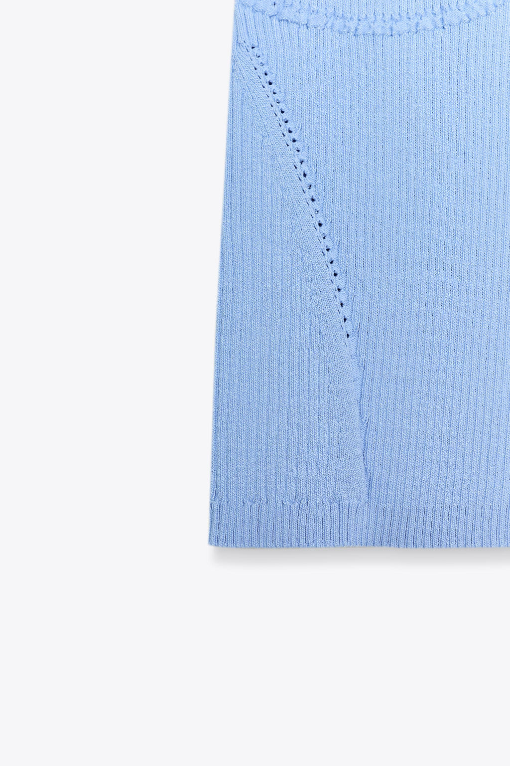 FITTED KNIT TOP - Zara фото 5