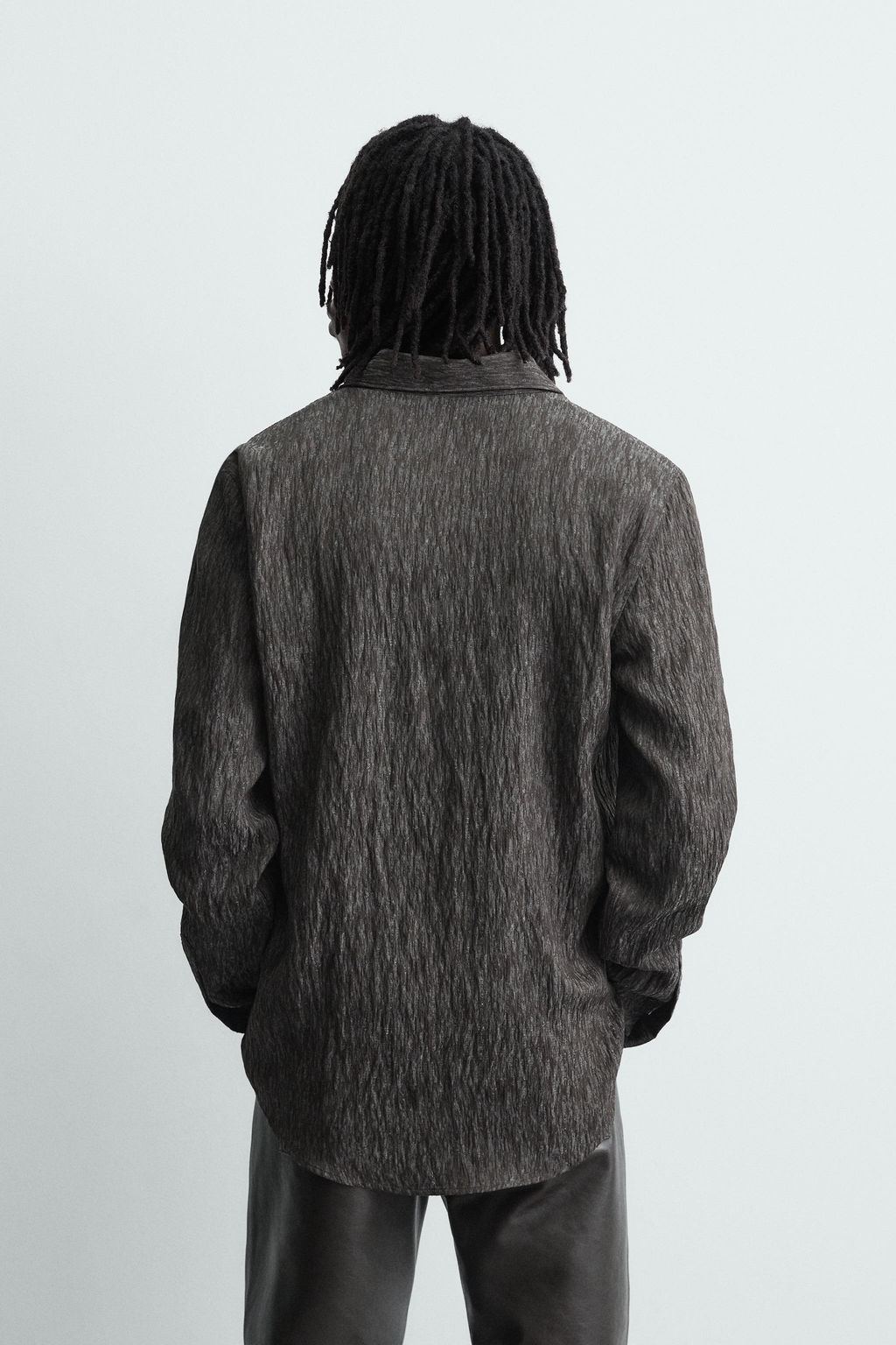 FLUID JACQUARD SHIRT