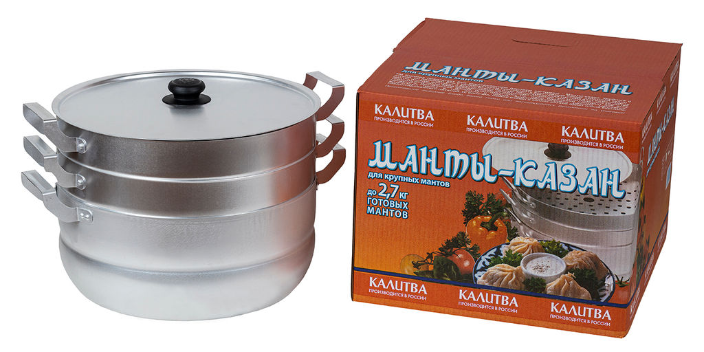 181325 Манты-казан 13л с сетками 2,4кг