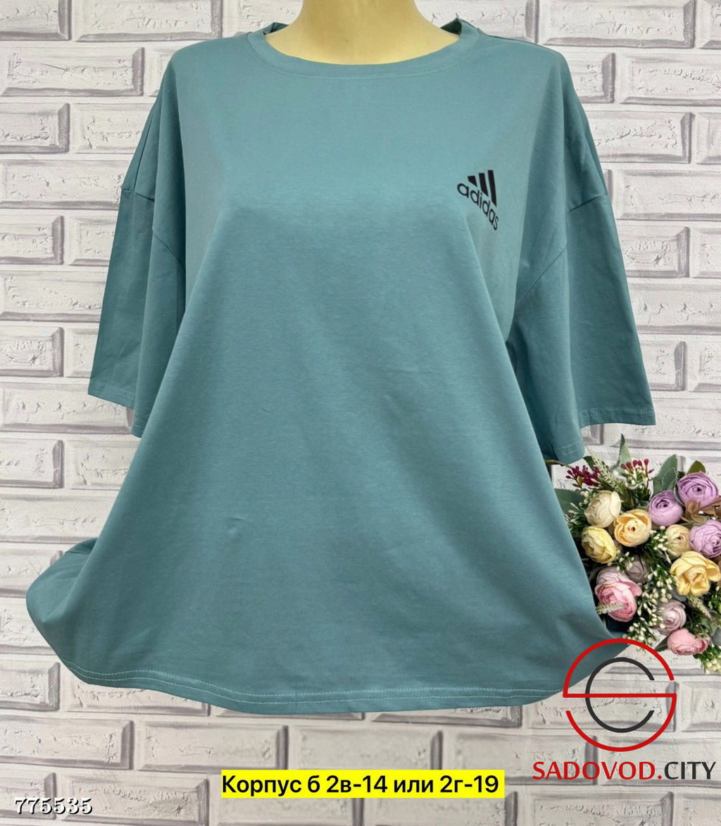 Футболка однотонная женская - Bruno фото 2