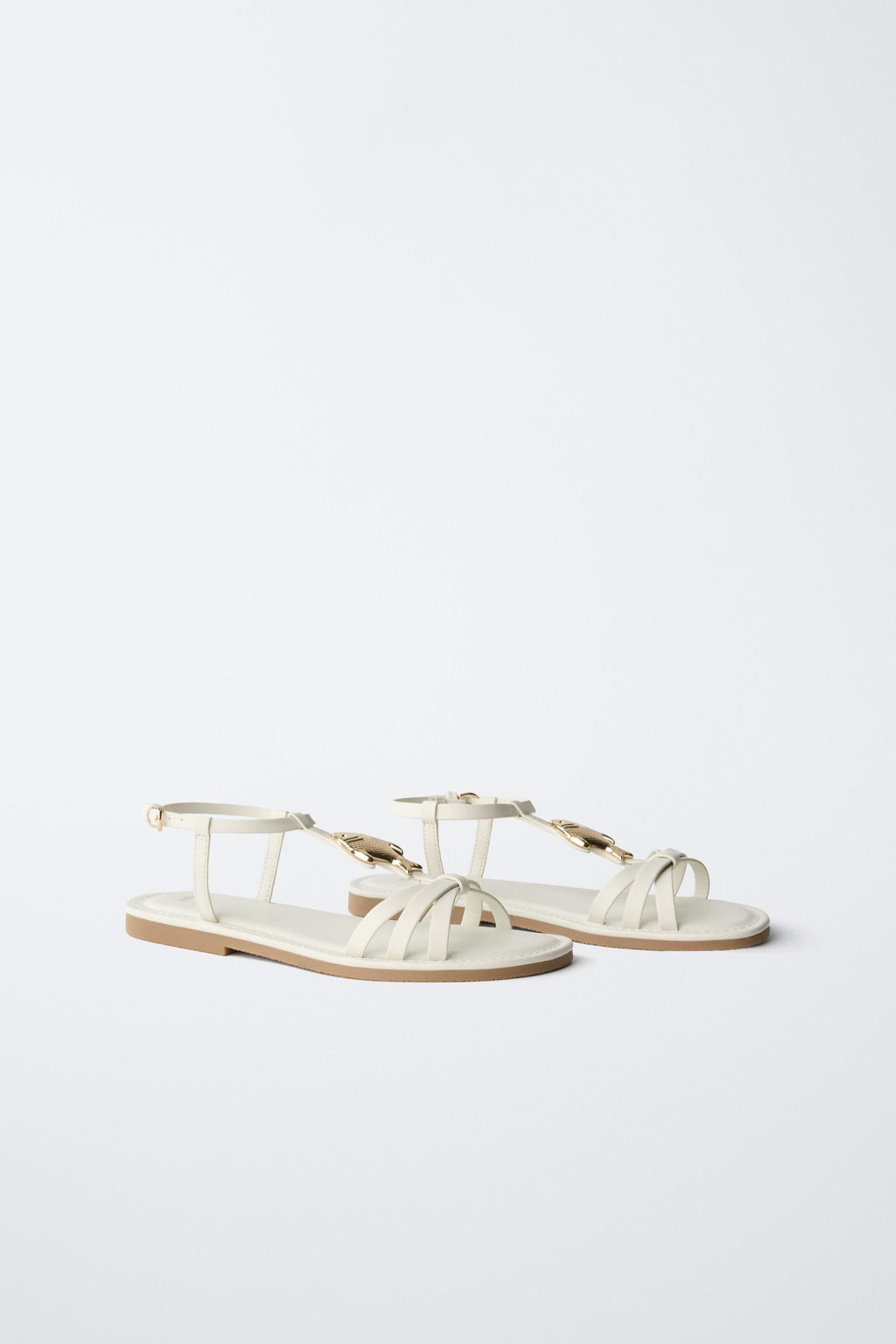 SANDALIA PEZ / Blanco - Zara фото 2