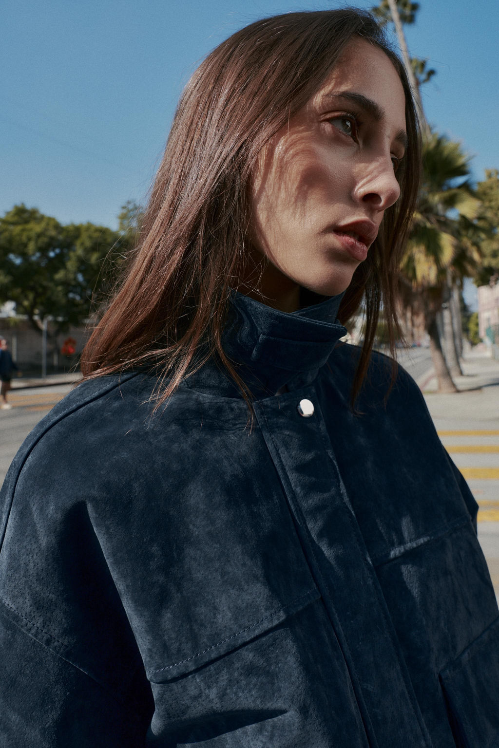 100% LEATHER BOMBER JACKET - Zara фото 15