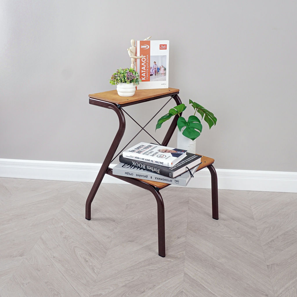 Табурет-стремянка "Конек" (Коричневый)