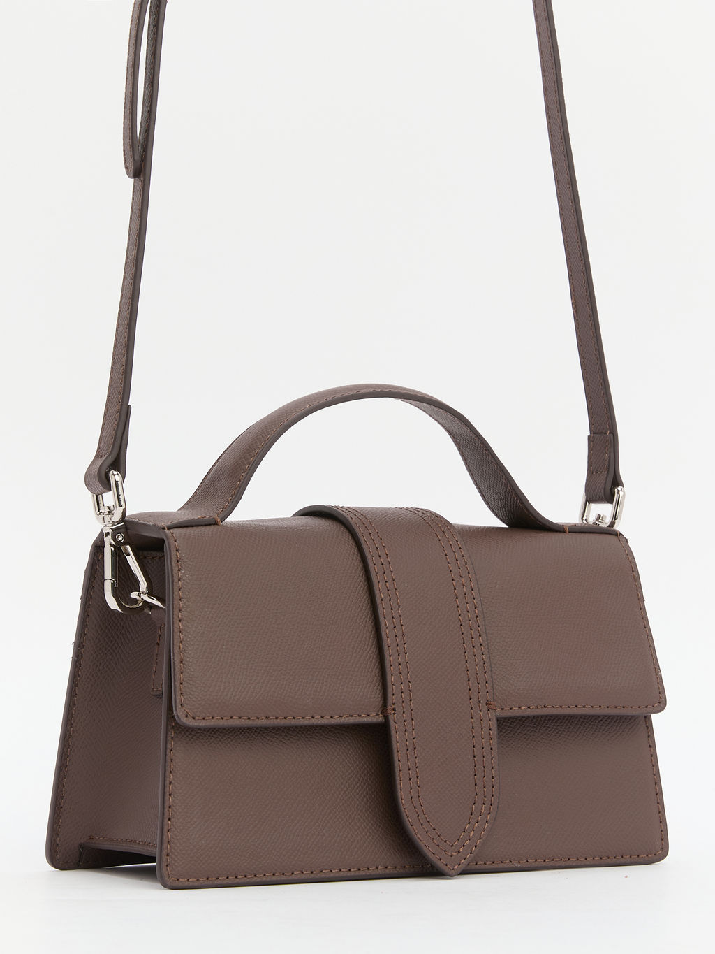 Женская сумка с ручками TENDANCE Артикул 4248388, темно-коричневый  фото 2