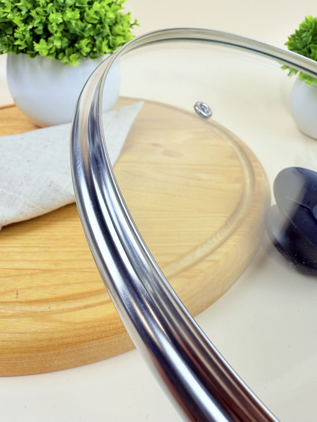 Крышка 28см стекл. OLS-471-4