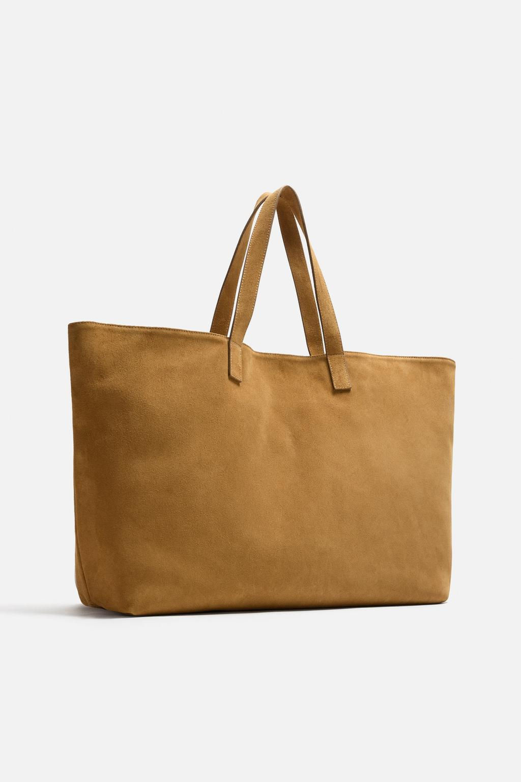LEATHER SHOPPER BAG - LIMITED EDITION - Zara фото 4