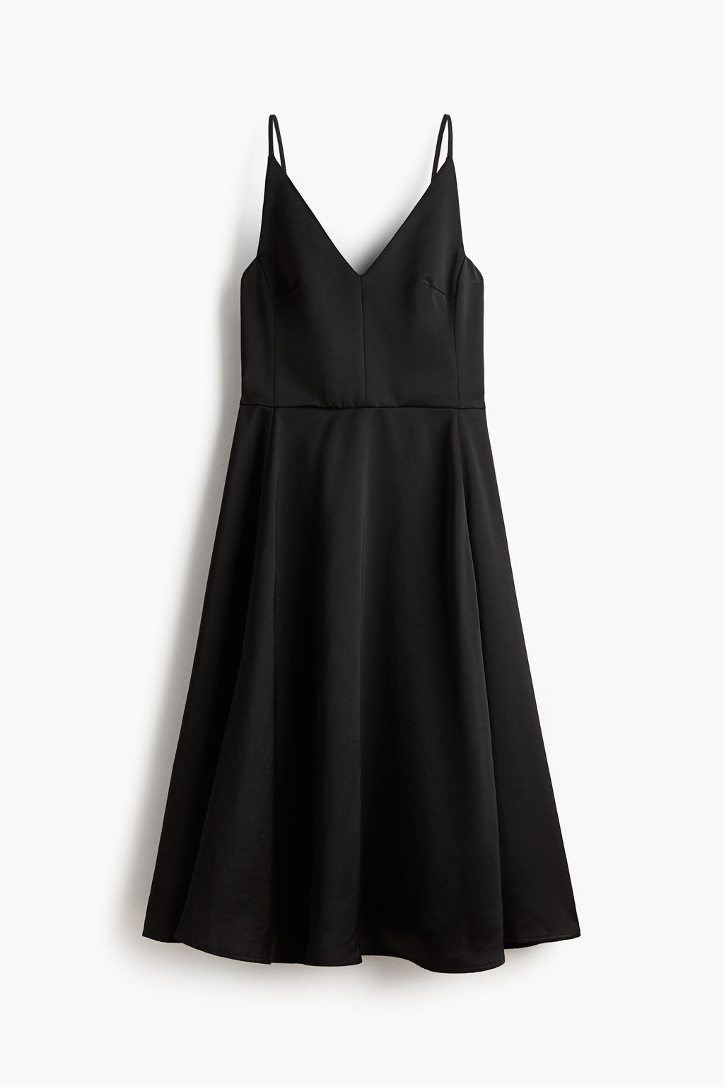 Vestido de tirantes con escote en V