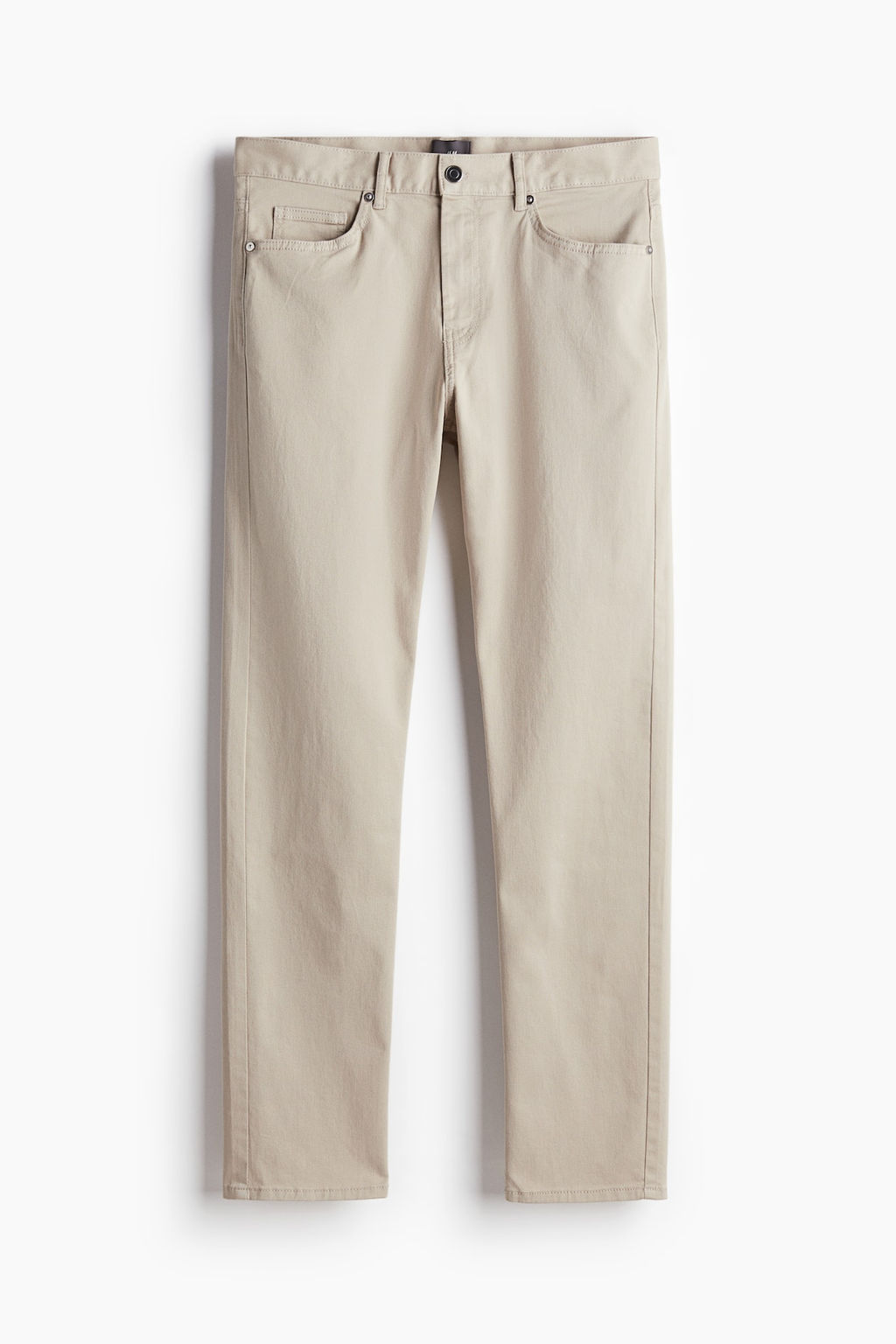Pantalon en sarga de algodon Slim Fit - H&m фото 3