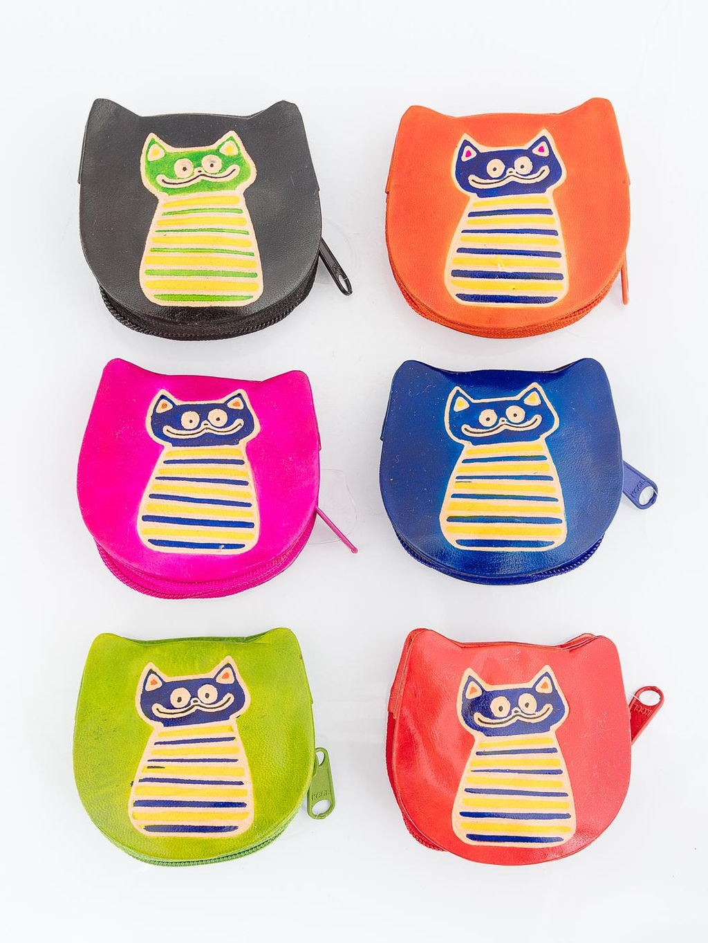 Кошелек под мелочь Котик №0198/8 6шт/уп