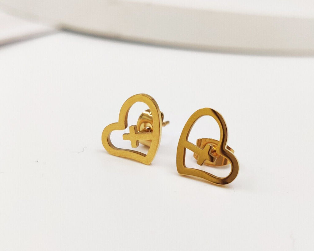 Серьги из стали