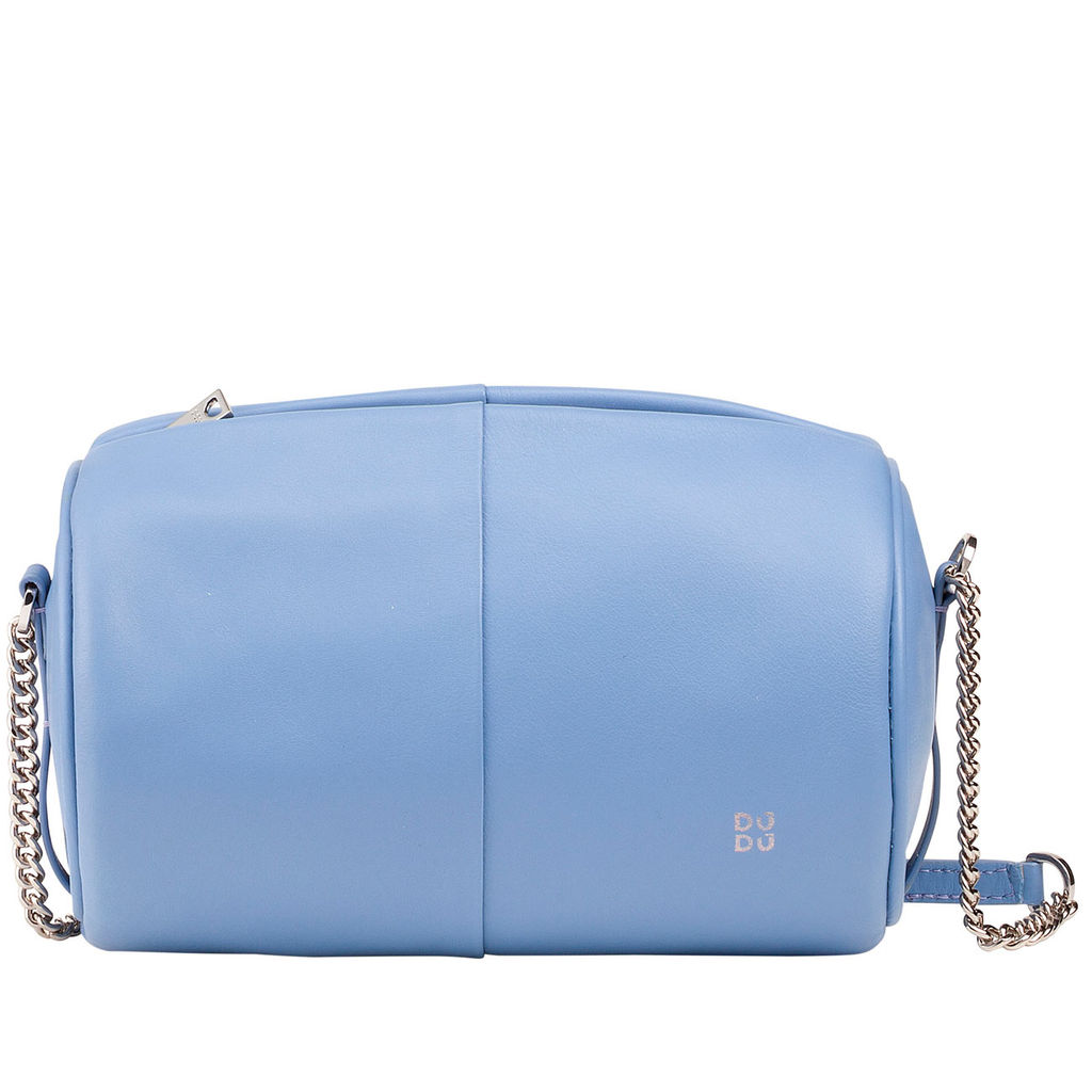 Итальянская кожаная сумка DuDu Bags серии Abigail | пастельно-голубой - Dudubags фото 2