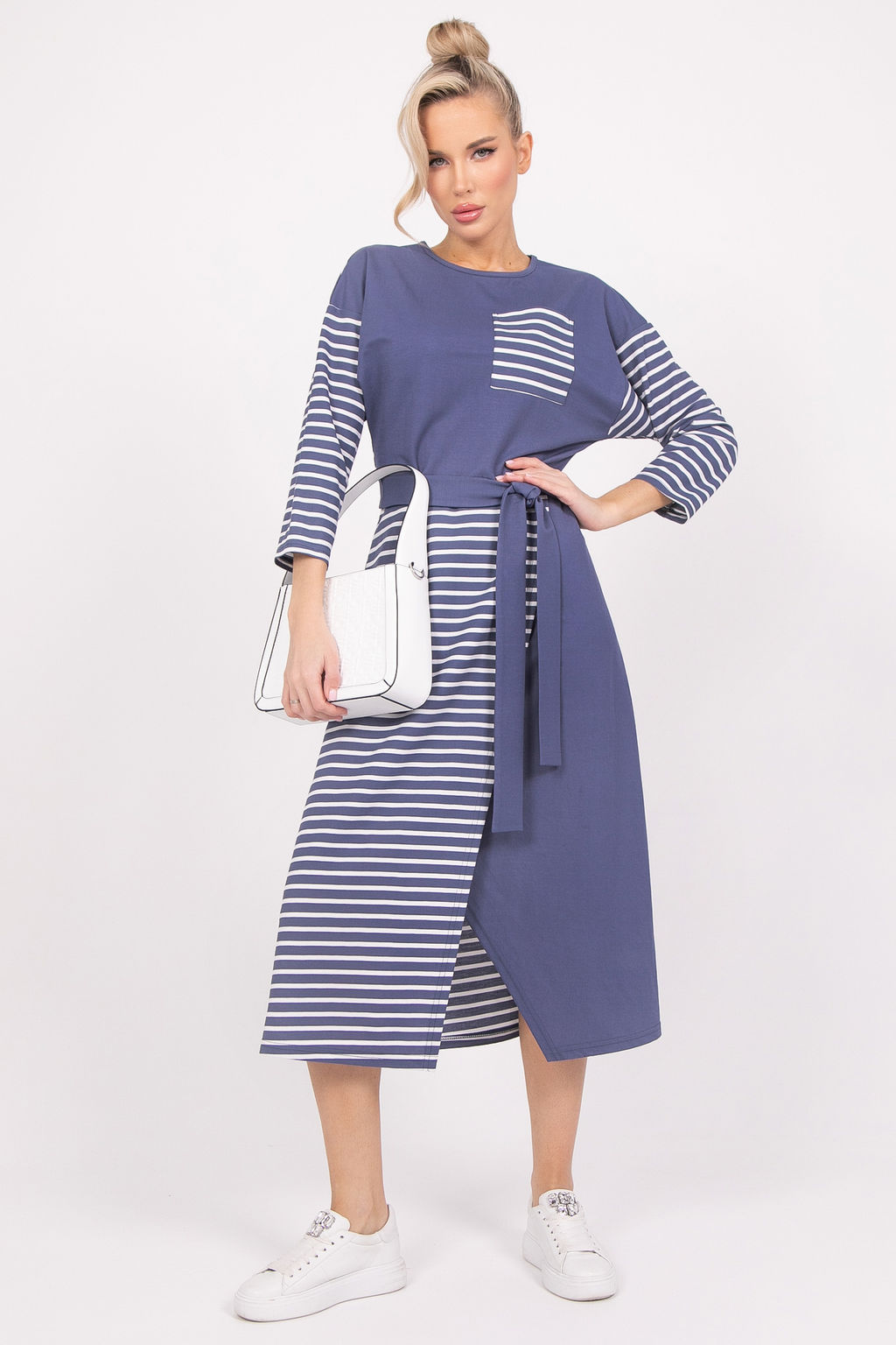 Платье Габи (фиалковый) - Эльза фото 6